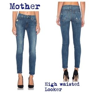 Mother jeans rough it up looker 29 inseam 26.5”